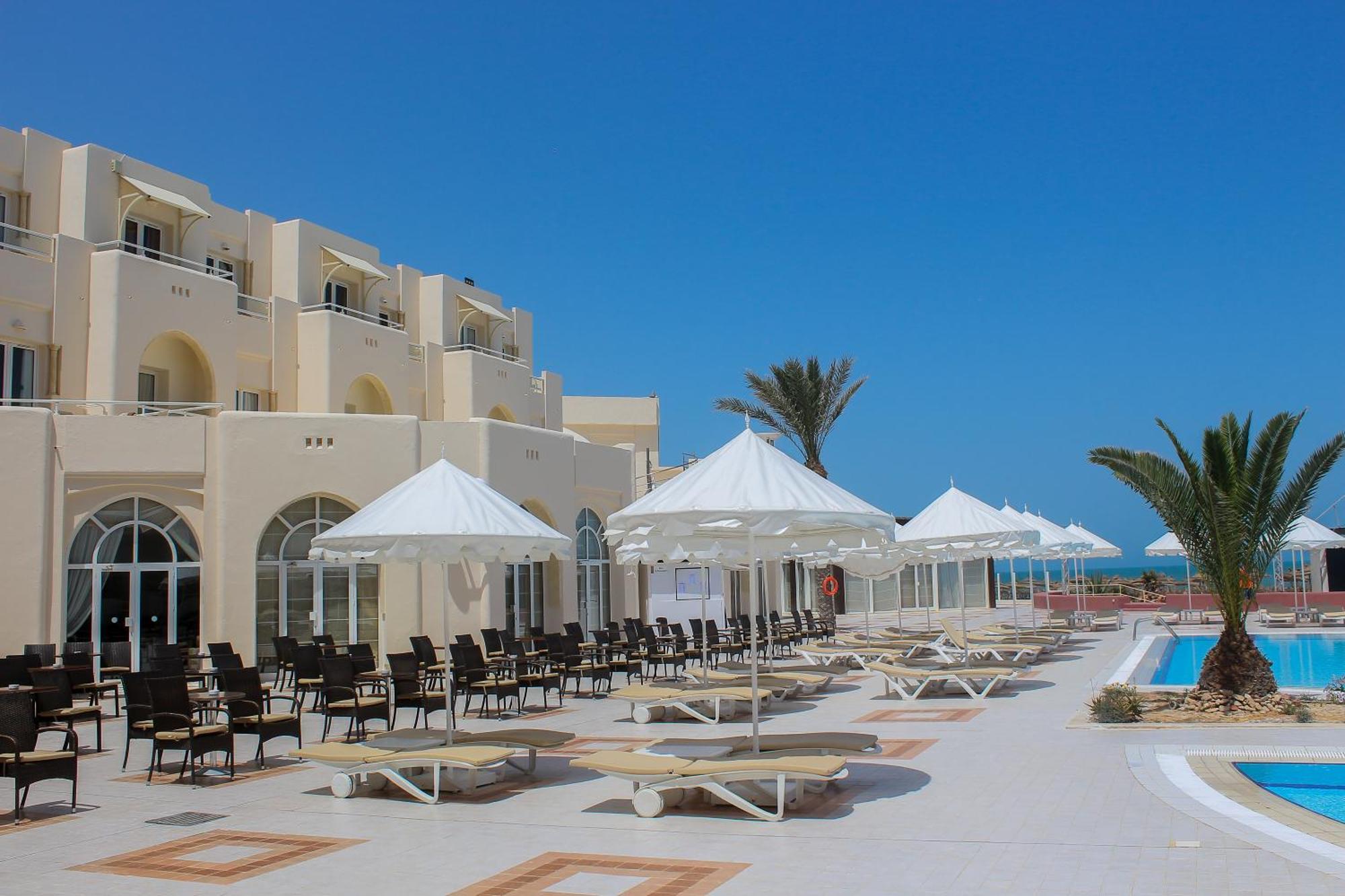 Telemaque Beach & Spa Mezraia Ngoại thất bức ảnh